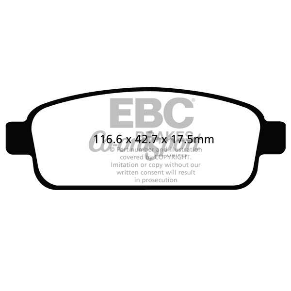 EBC Ultimax OEM Replacement Brake Pads image