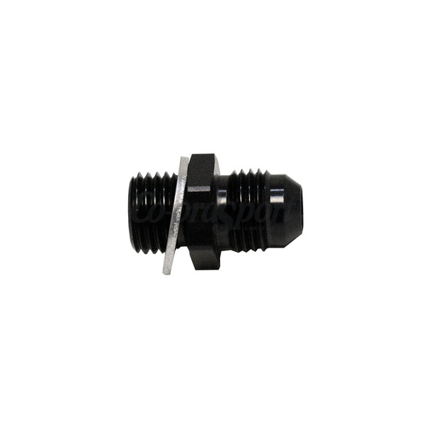 DW 6AN Male Flare to M14 X 15 Male Metric Adapter Incl Crush Wa image