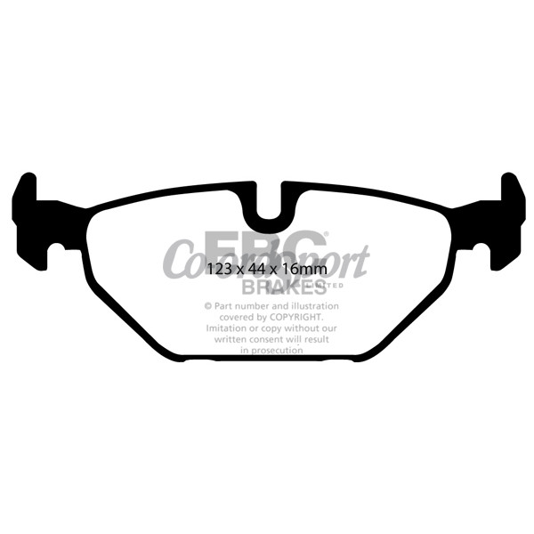 EBC Ultimax OEM Replacement Brake Pads image