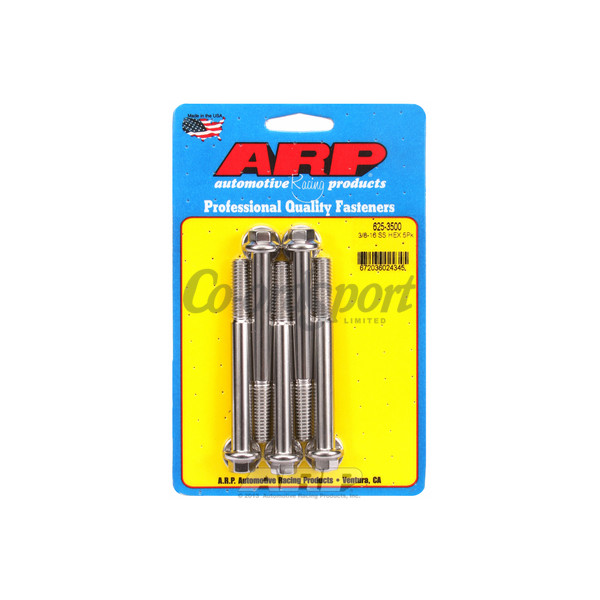 ARP 3/8-16 x 3.500 hex 7/16 wrenching SS bolts image