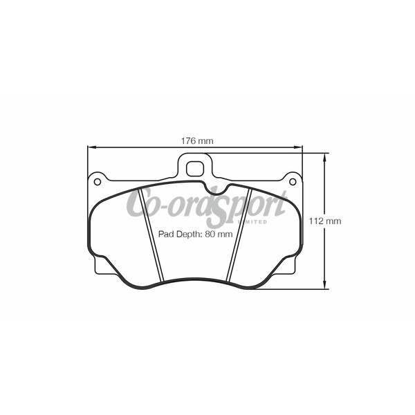 Pagid racing brake pads -RST1 image