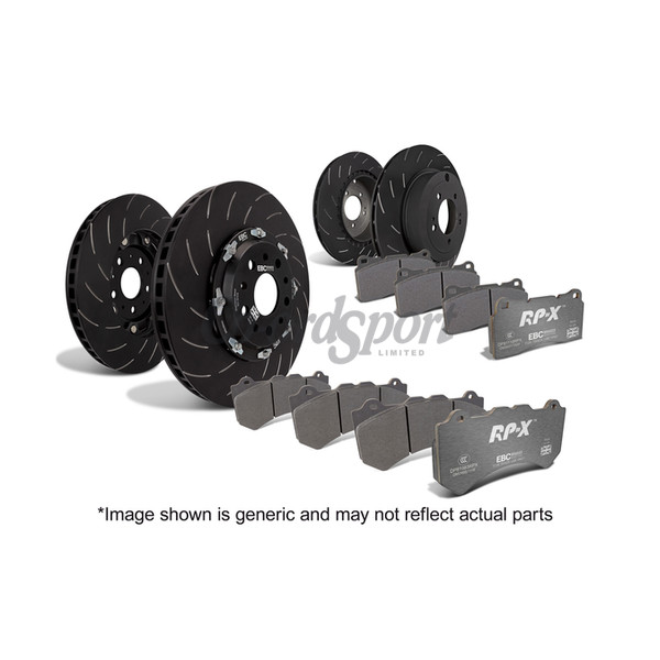 EBC RPX Race Pads and 2 Piece Discs Full Vehicle Kit image