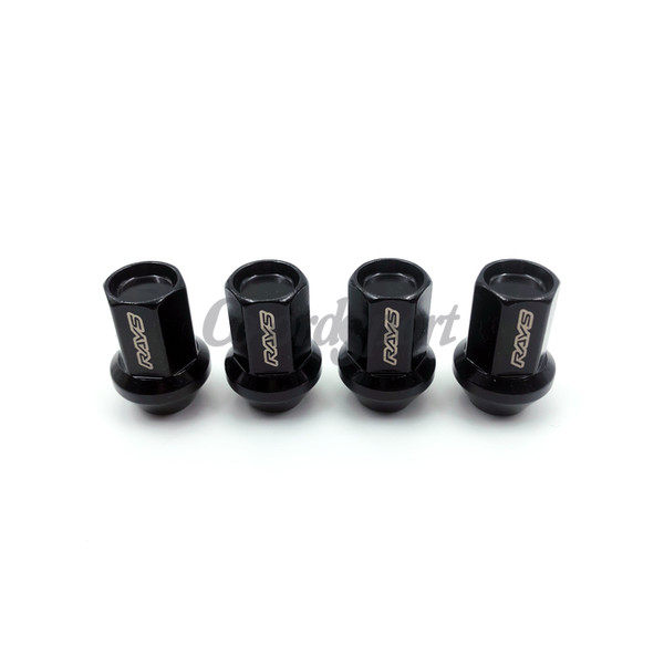 RAYS 17HEX RACING NUT RN-C L35 4PC 12X1.5 BK (Black) image