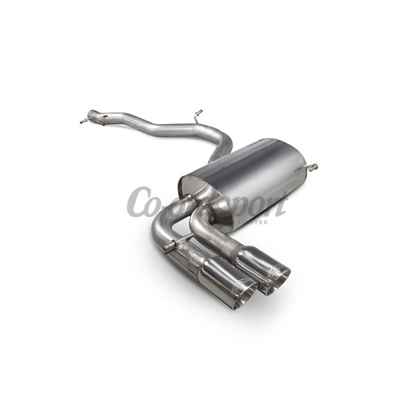 Scorpion Non-resonated cat-back system for Audi S3 8P 2006 to 201 image