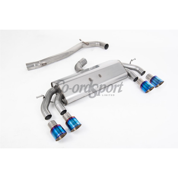 Milltek  Golf  Mk7.5 R 2.0 TSI 310PS Non-GPF Equipped Models Onl image