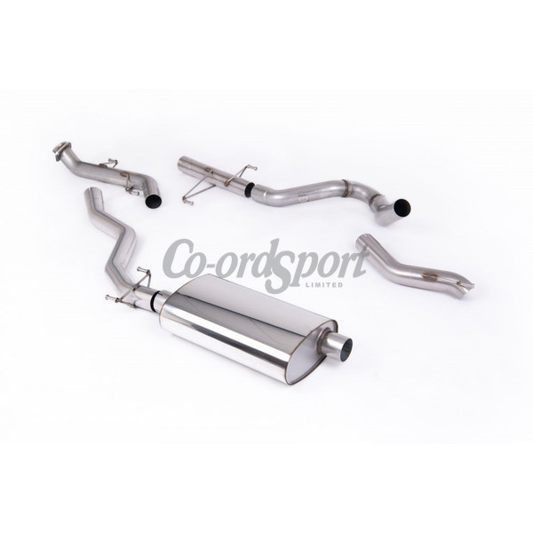 Milltek Exhaust - Non-Resonated Louder Catback with High Clearanc image