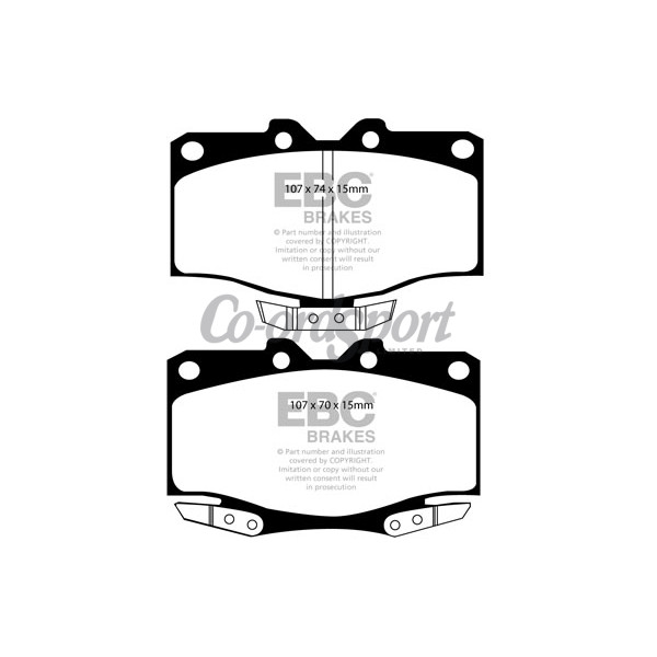 EBC Ultimax OEM Replacement Brake Pads image