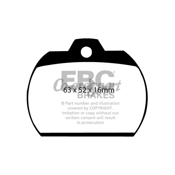 EBC Ultimax OEM Replacement Brake Pads image