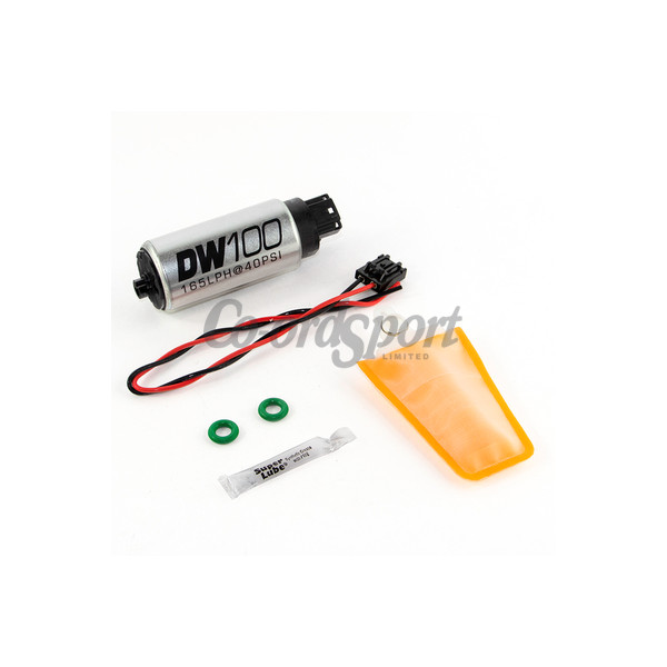 DW DW100 series  165lph in-tank fuel pump w  install kit for image