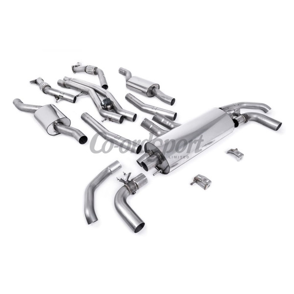 Milltek Audi SQ7 SQ8  4.0 V8 TT 21-25 Bi Turbo 20-25  Cat-back P image