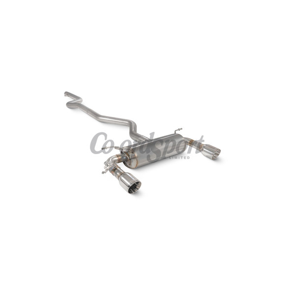 Scorpion Non-resonated cat-back system 340i F30 F31 15-18 440i F3 image
