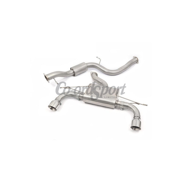 COBRA Ford Focus ST 225 (Mk2) (05 - 10) Cat Back (Resonated) image