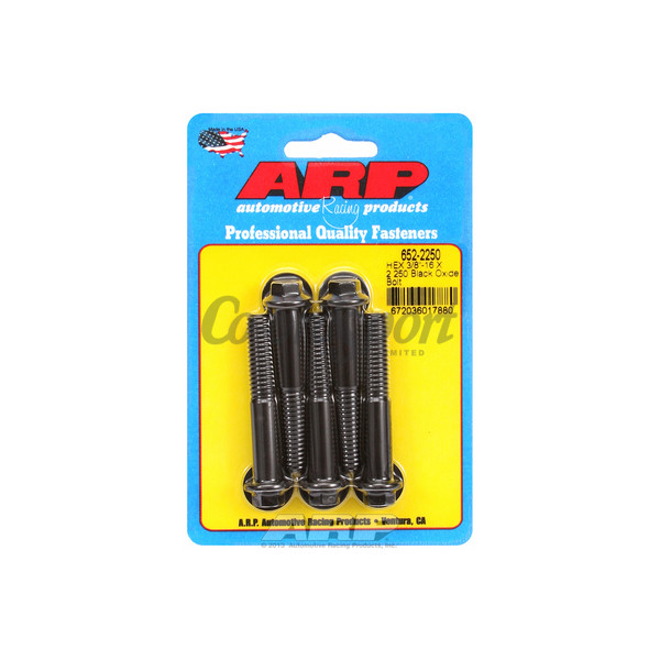 ARP 3/8-16 X 2.250 hex black oxide bolts image