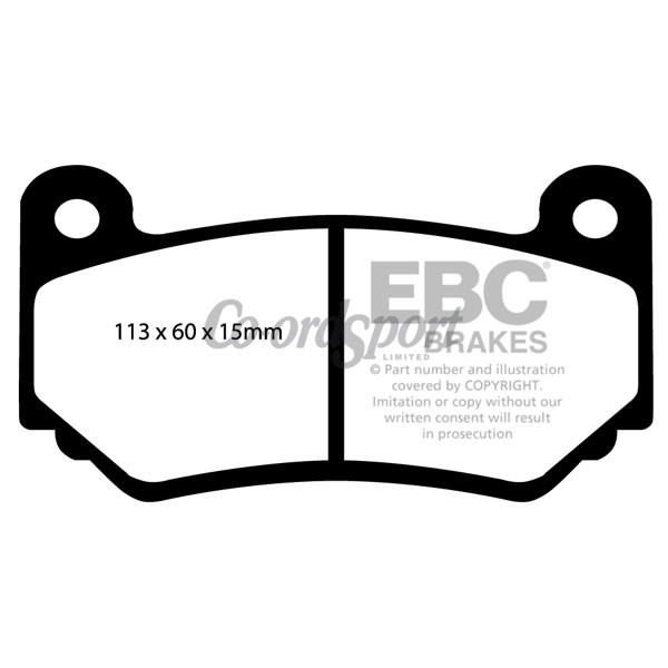 EBC Ultimax OEM Replacement Brake Pads image