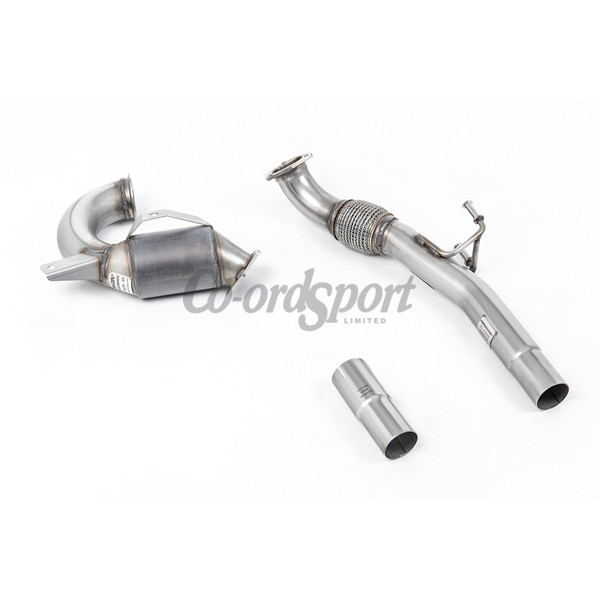 Milltek Hi-Flow Sports Cat and Downpipe - Volkswagen UP G image
