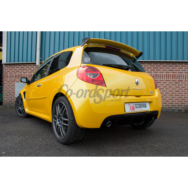 Scorpion Resonated cat-back system  for Renault Clio MK3 197 Spor image