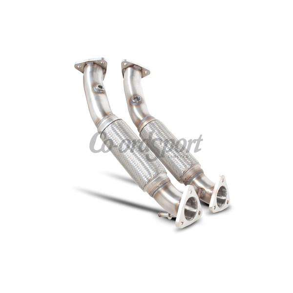 Scorpion Twin de-cat section  for Volkswagen Golf MK5 R32 2005 to image