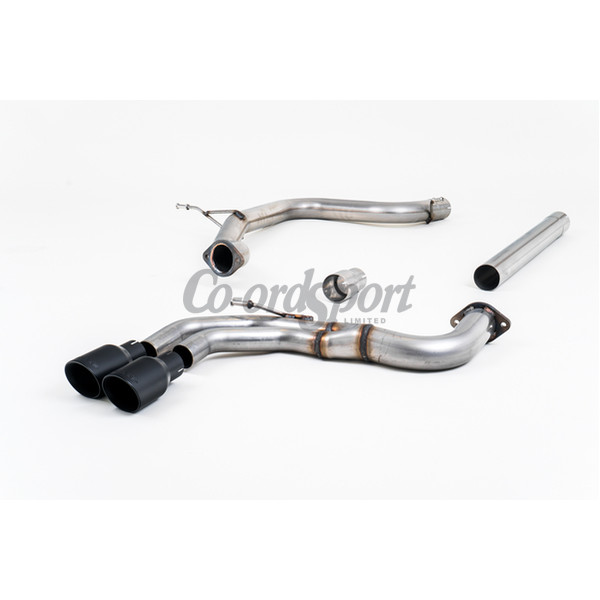 Milltek Cat-back Audi A3 2.0 TDI 150 MQB 2WD 2013 - 2020 image