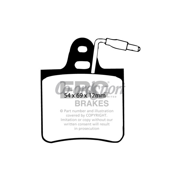 EBC Ultimax OEM Replacement Brake Pads image