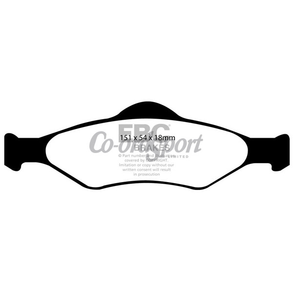 EBC Ultimax OEM Replacement Brake Pads image