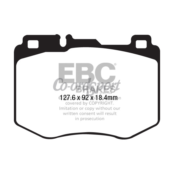 EBC Ultimax OEM Replacement Brake Pads image