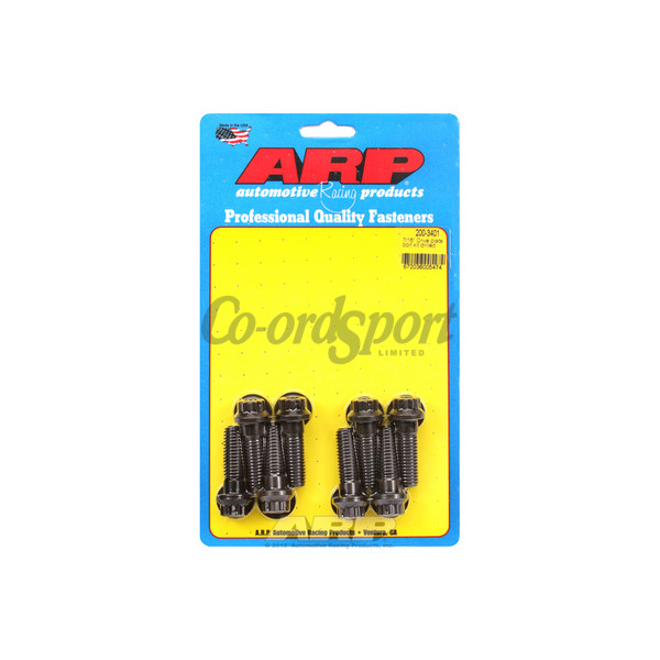 ARP Wilwood drive plate bolt 7/16 drilled 12 pt 8pcs image