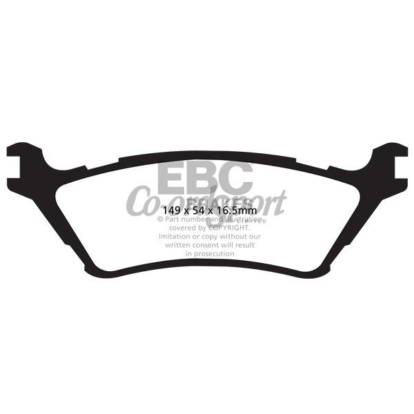 EBC Ultimax OEM Replacement Brake Pads image