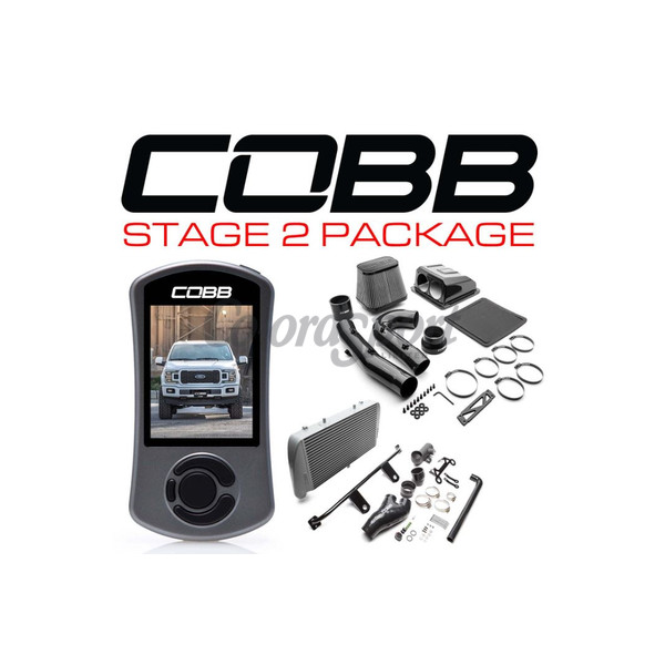 COBB  Ford Stage 2 Redline Carbon Fiber Power Package Silver F-15 image