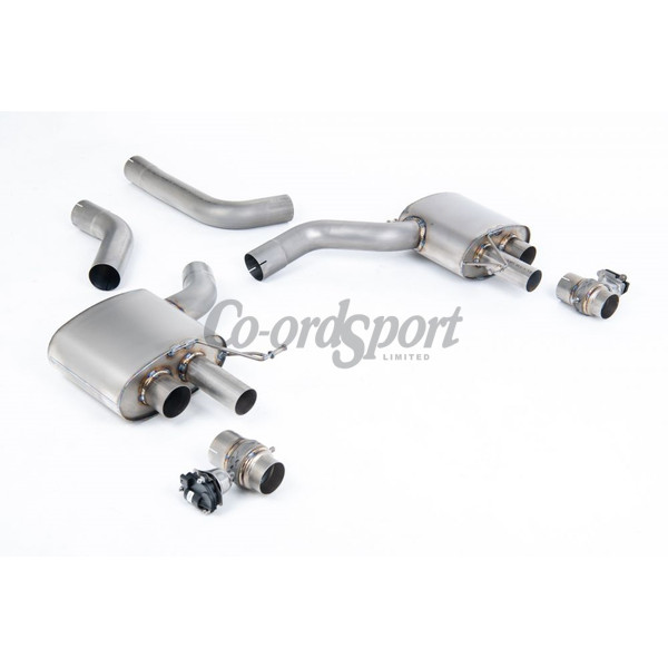 Milltek Audi  RS6 RS7 C8 4.0 V8 bi-turbo Non OPF GPF and OPF GPF image