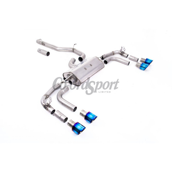 Milltek VW Tiguan  R 320ps OPF GPF Models Only 2021-2025  Parti image