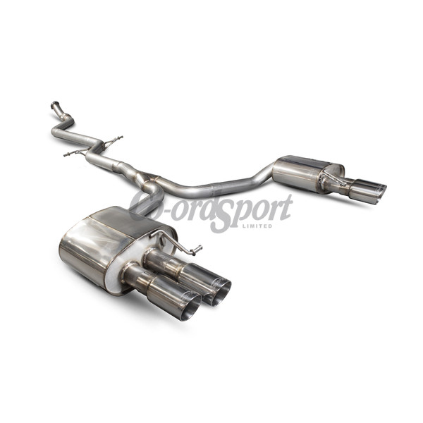 Scorpion Non-resonated cat-back system for Audi A5 B8 2.0 TFSI 20 image