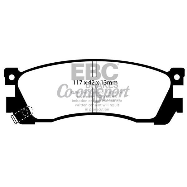 EBC Ultimax OEM Replacement Brake Pads image