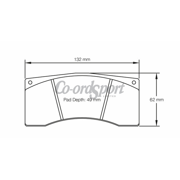 Pagid racing brake pads -RSL1 image