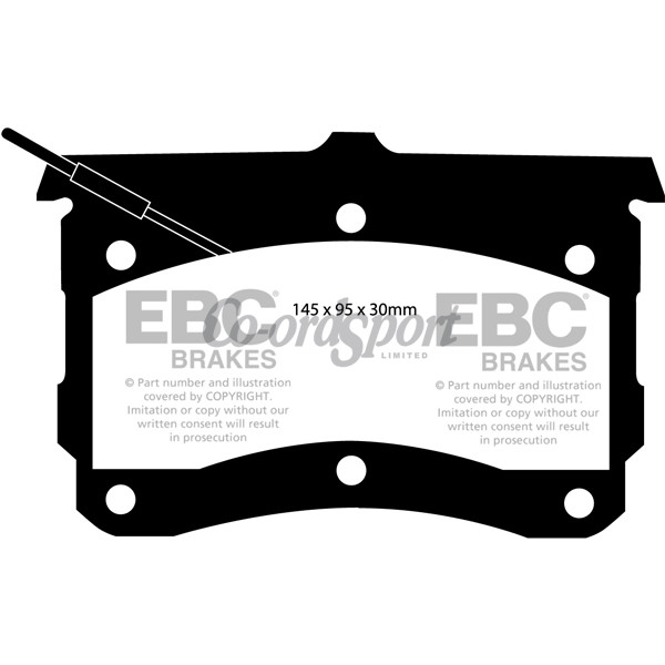 EBC Ultimax OEM Replacement Brake Pads image