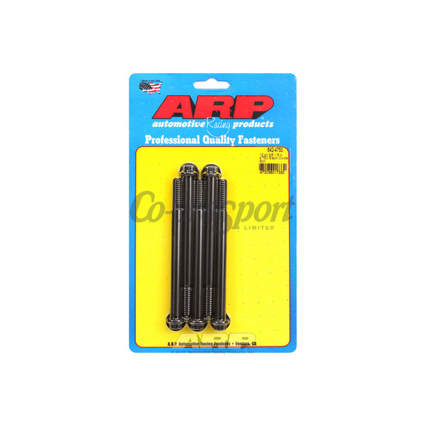 ARP 3/8-16 x 4.750 12pt black oxide bolts image