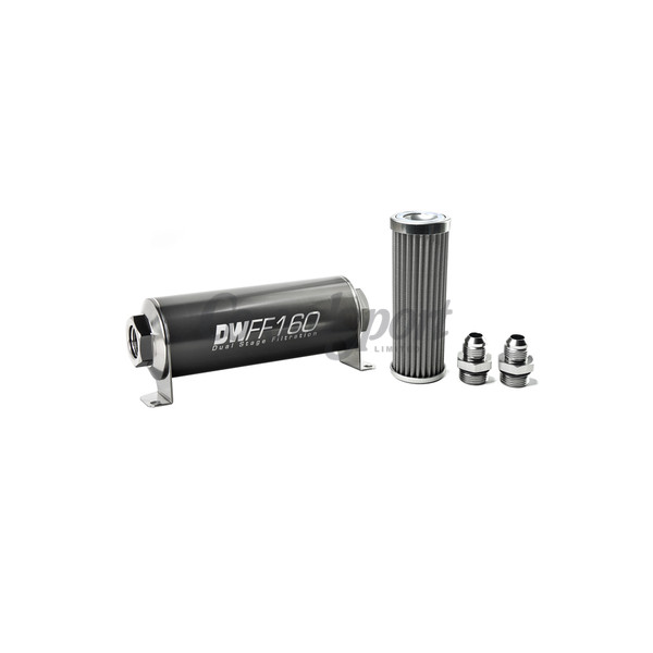 DW In-line fuel filter element and housing kit  stainless st image