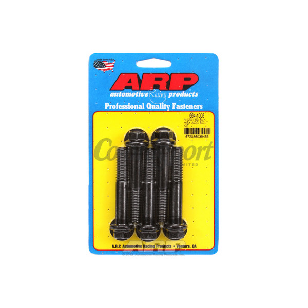 ARP M12 x 1.50 x 70 hex black oxide bolts image