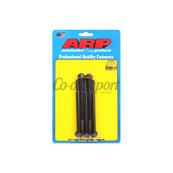 ARP 5/16-18 X 4.500 hex black oxide bolts image