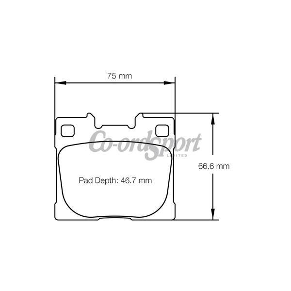 Pagid Racing Brake Pads RST6 image