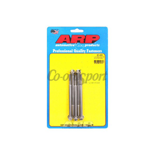 ARP 1/4-20 x 4.000 hex SS bolts image