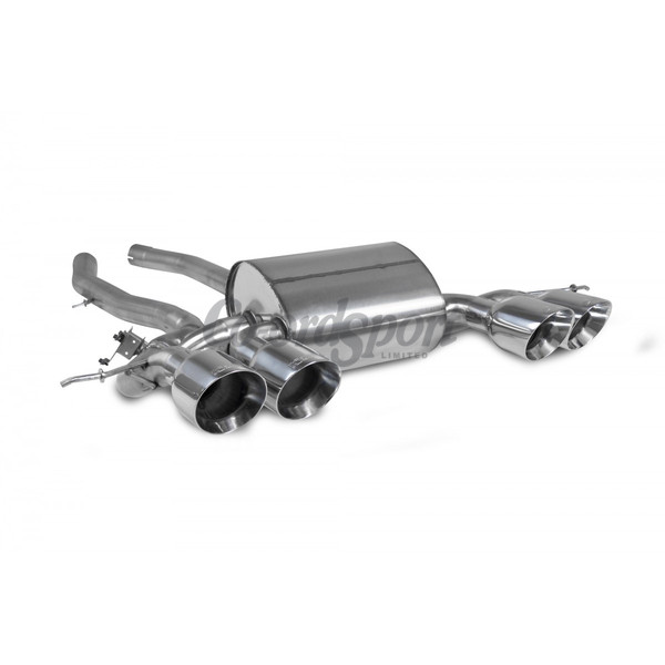 Scorpion GPF Back Non-Res w/Daytona Tips for BMW M3/4 G80/82 image