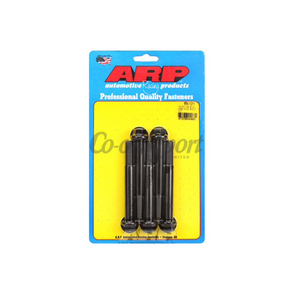ARP M12 x 1.50 x 100 hex black oxide bolts image