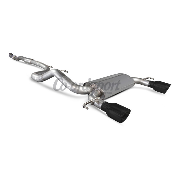 Scorpion Resonated cat-back system for Vauxhall Corsa E VXR 2015 image