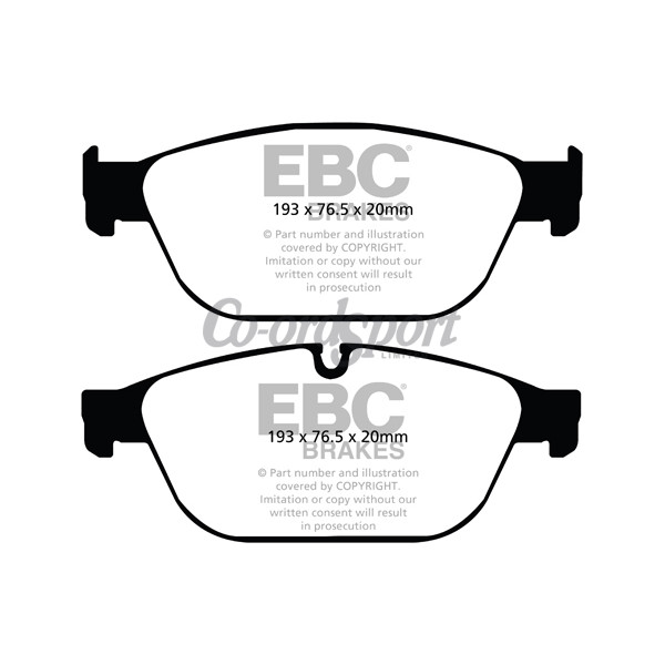 EBC Ultimax OEM Replacement Brake Pads image