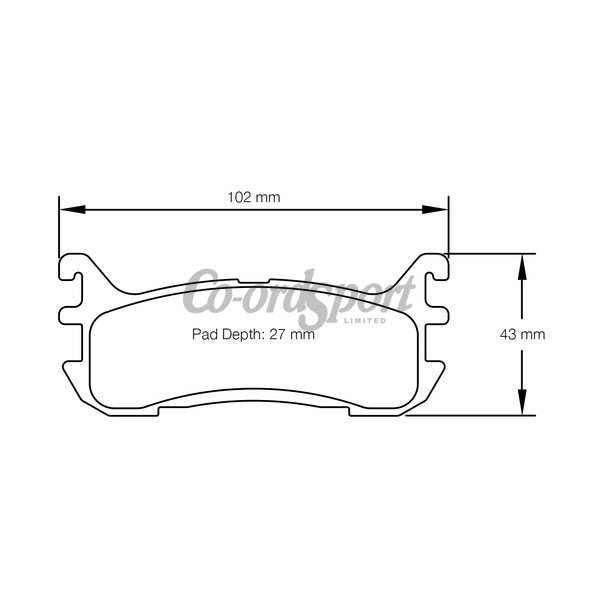 Pagid Racing brake pads - RST4 image