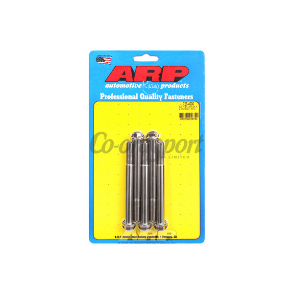 ARP 3/8-24 x 4.000 hex SS bolts image