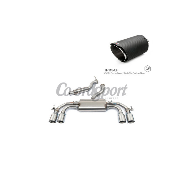 COBRA Cupra Formentor 2.0TSI (310PS) (20-) GPF Back System - Reso image