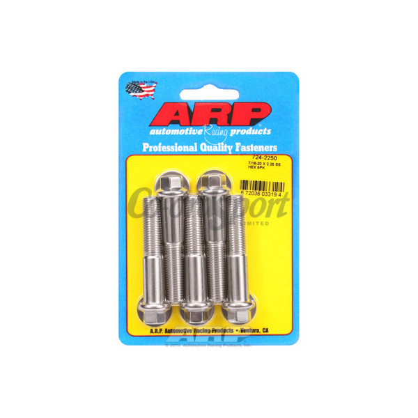 ARP 7/16-20 x 2.250 hex SS bolts image