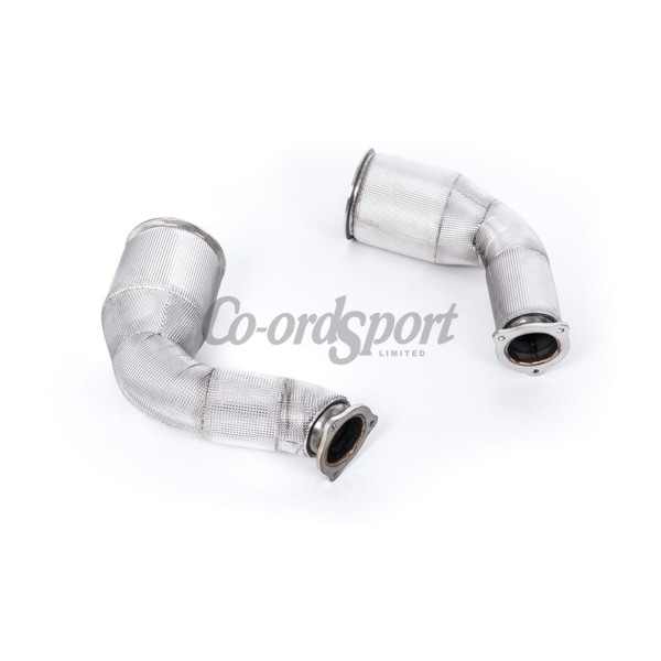 Milltek Large-bore Downpipe and De-cat - Audi RS4 B9 2.9 V image