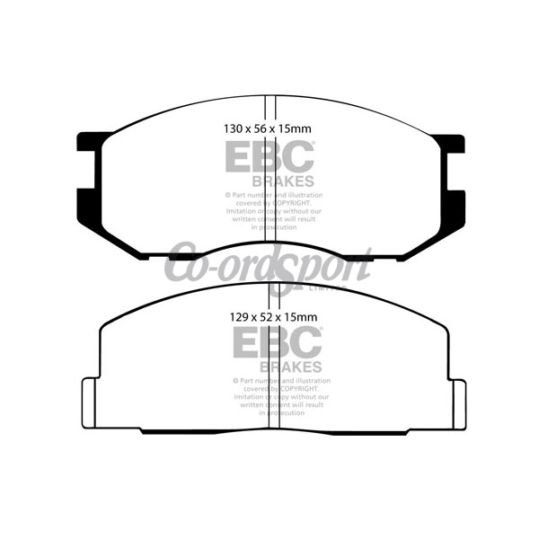 EBC Ultimax OEM Replacement Brake Pads image